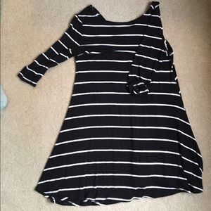 Super cute halfsleeve tee shirt dress!