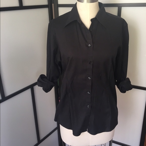 Black Brooks Brothers Button Down Shirt (no-Iron)