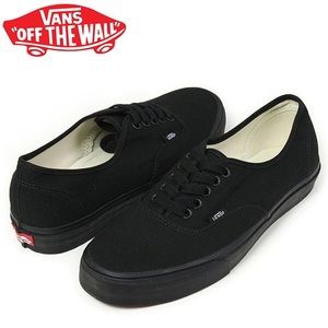 BRAND NEW ALL-BLACK VANS