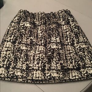 Black and gold j. Crew sidewalk skirt