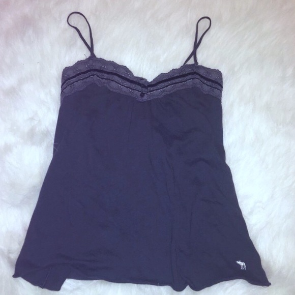 Abercrombie Navy Blue Camisole/ Singlet