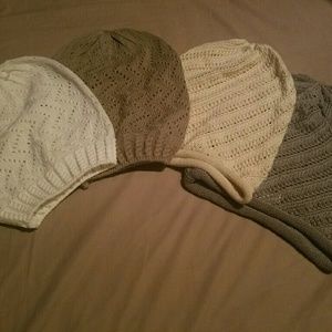 Slouchy beanies NWT bundle of 4