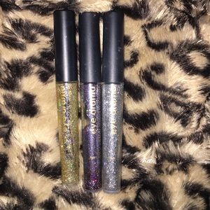 Used eye drama eye glitter.