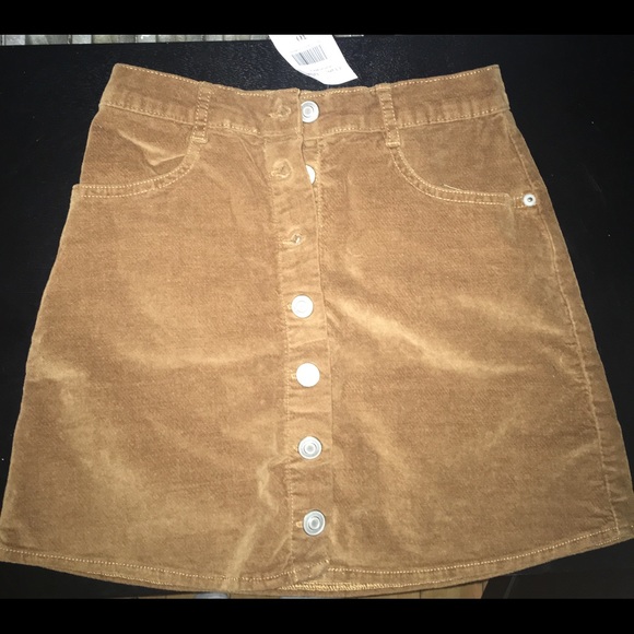 corduroy miniskirt