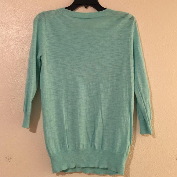 J. Crew Turquoise Sweater - Picture 3 of 3