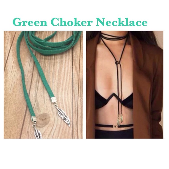 🌼5 for $25🌼Green choker Necklace
