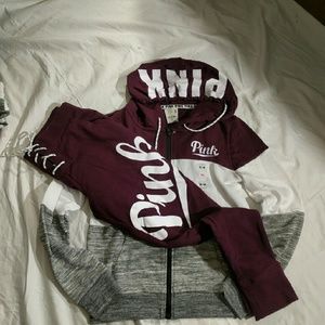 PINK Sweat Suit MEDIUM