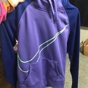 Purple Nike hoodie