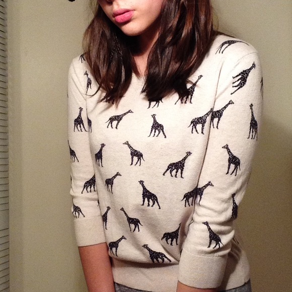 Cute giraffe sweater