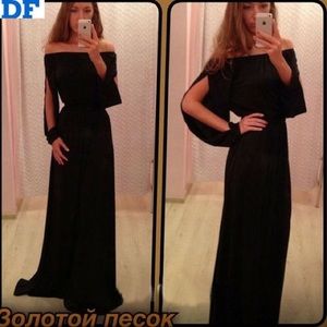 Bundle Reserved! 🚫Black boat neck dress