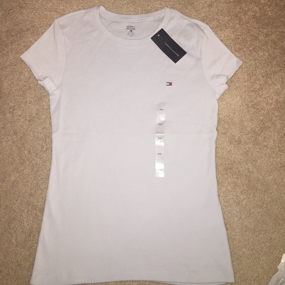 Tommy Hilfiger Tops - NWT Tommy Hilfiger T-Shirt Pale Baby Blue