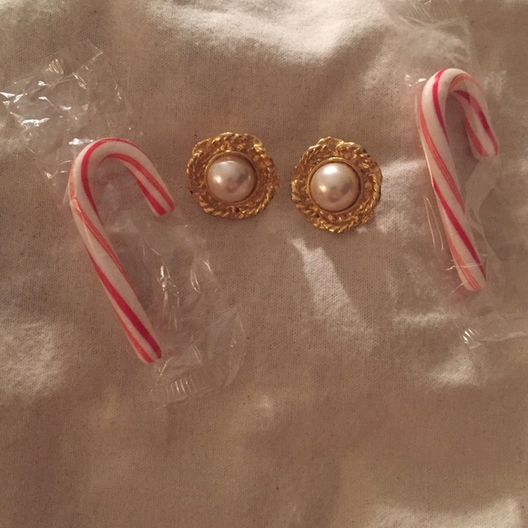 Vintage clip on earrings