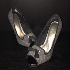 Size 6.5 Dark Grey High Heels