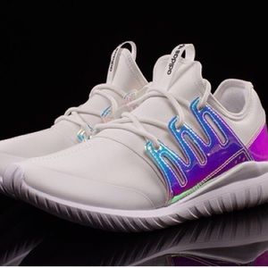 Adidas tubular radial iridescent