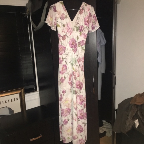 Floral maxi dress