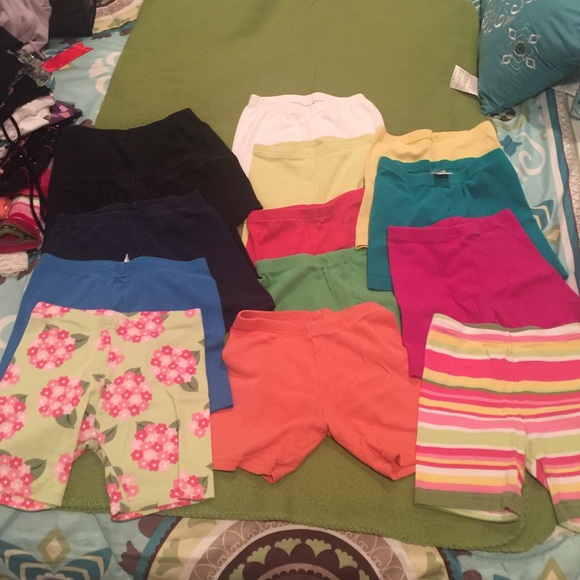 Gymboree Girls Biker shorts 14 pieces