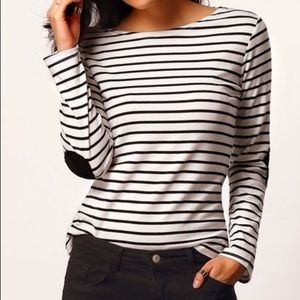 Black and white striped t-shirt