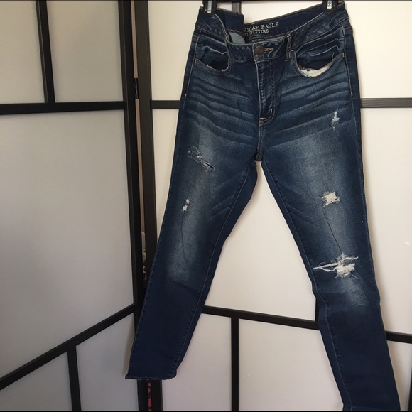 American Eagle Distressed Denim