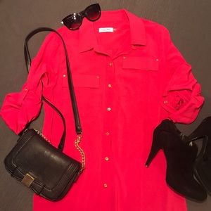 Calvin Klein Blouse Dress