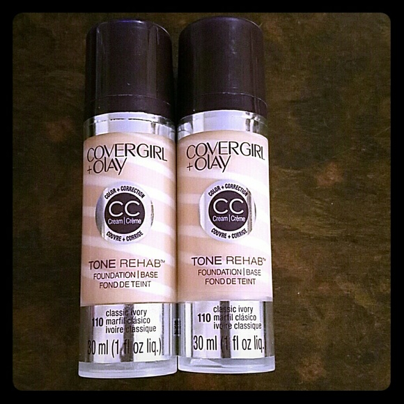 2 Covergirl + Olay CC Tone Rehab foundation