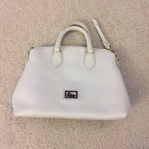 Dooney & bourke White leather handbag