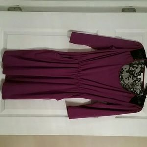 Light purple Gianni Bini holiday dress.