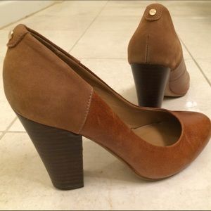 ALDO Leather / Suede Heels