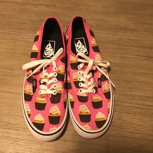 Van cupcake sneakers