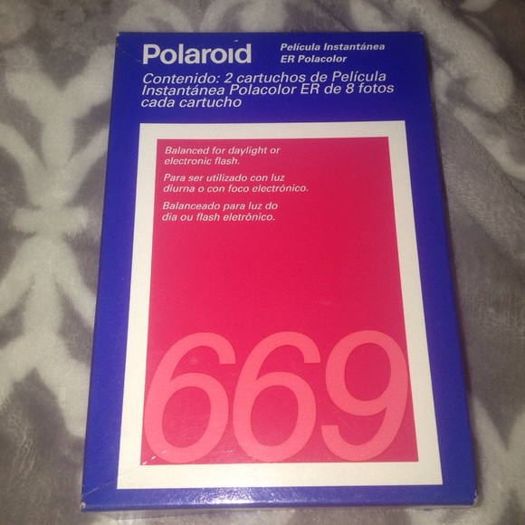 Polaroid film 669