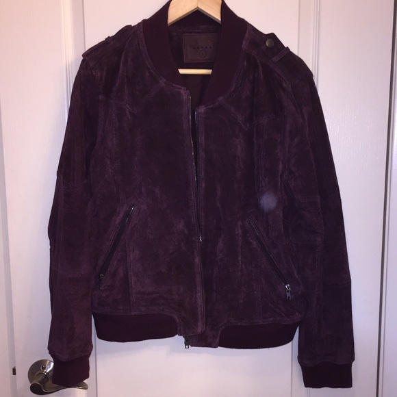 Nordstrom Maroon velvet jacket