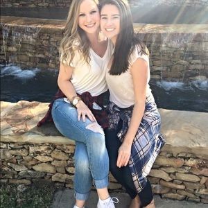 AE light ripped jeans