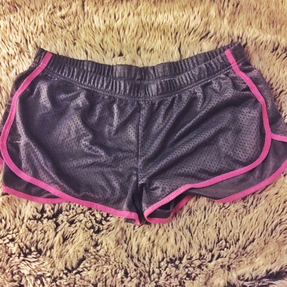 Soffe Gray & Pink Shorts