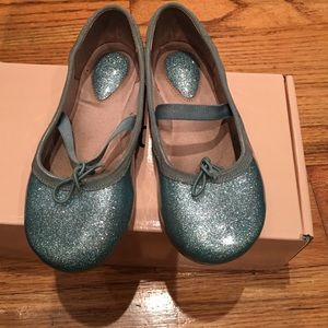 Bloch toddler Glitz turquoise size US8