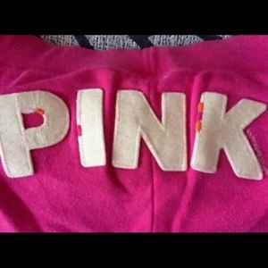 PINK Victoria's Secret pink capris sweatpants