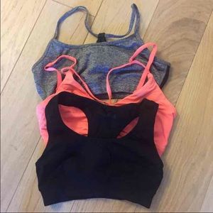 Forever 21 sports bra bundle, size S