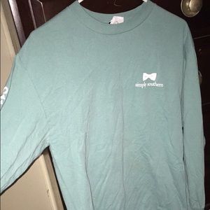Long sleeved women's simply southern T shirt