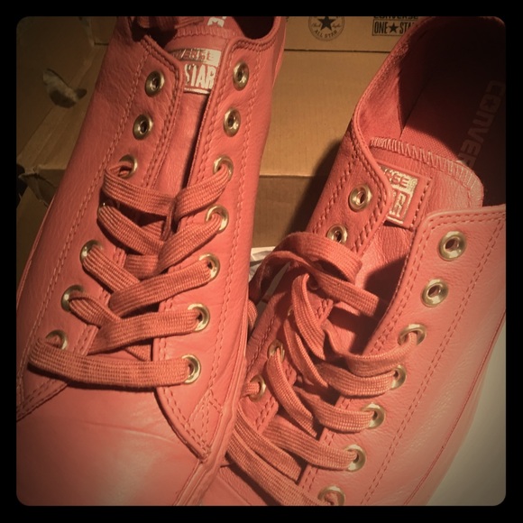 Nude Pink Low Top Converse