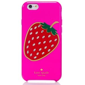 Kate Spade iPhone 6/6S Embellished Berry Case