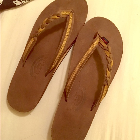 Women's Braided Rainbow Sandals