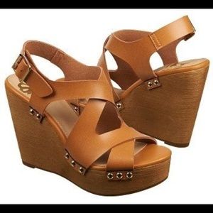 Fergalicious | Lauren Slingback platform wedge