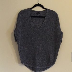 Express Rounded Hem Dolman Sweater