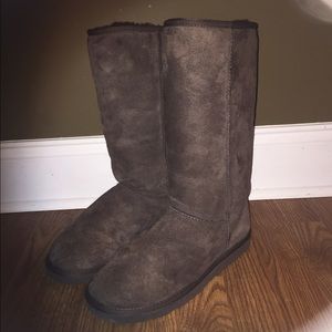 UGG classic tall chocolate brown