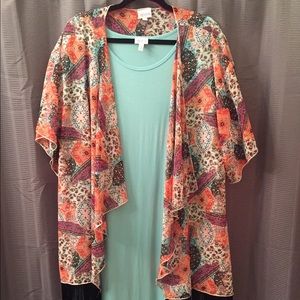 Lularoe L Monroe and 3XL Julia