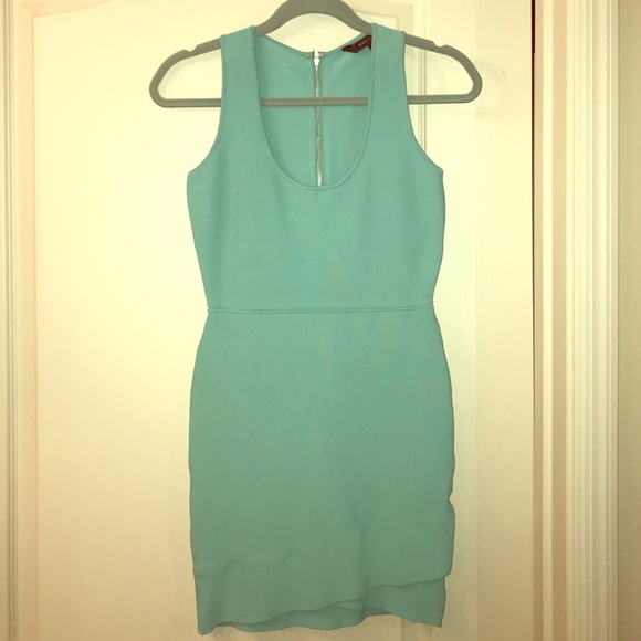 BCBGMaxAzria Dresses & Skirts - Green BCBG Mini Bandage Dress