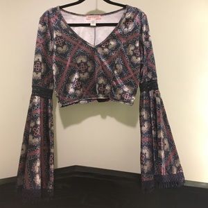 70s inspired crop top