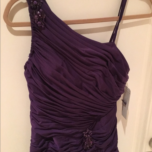 Purple elegant dress - Picture 2 of 2