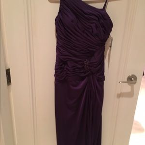 Purple elegant dress