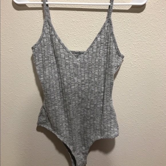 Pacsun Grey Bodysuit