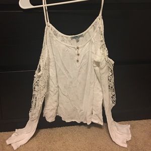 Off the shoulder shirt