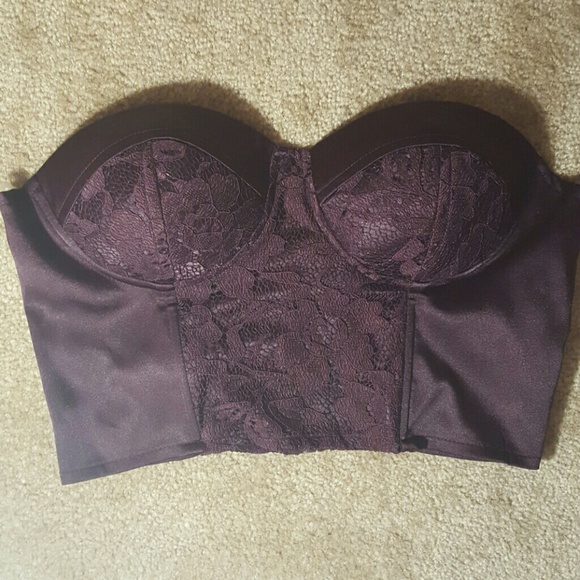 Strapless Bustier Crop Top